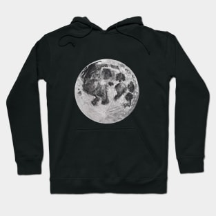 Watercolor Moon | Full Moon Hoodie